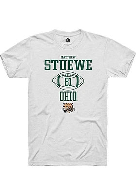 Matthew Stuewe Ohio Bobcats Rally NIL Sport Icon Short Sleeve T Shirt