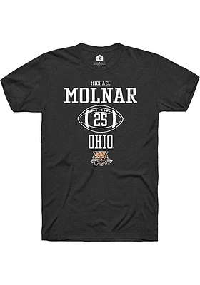 Michael Molnar Ohio Bobcats Rally NIL Sport Icon Short Sleeve T Shirt