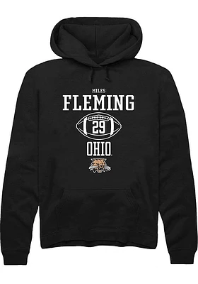 Miles Fleming Rally Ohio Bobcats Mens NIL Sport Icon Long Sleeve Hoodie