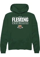 Miles Fleming Rally Ohio Bobcats Mens NIL Stacked Box Long Sleeve Hoodie