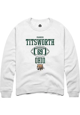 Parker Titsworth Rally Ohio Bobcats Mens NIL Sport Icon Long Sleeve Crew Sweatshirt