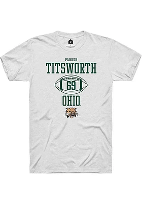 Parker Titsworth Ohio Bobcats Rally NIL Sport Icon Short Sleeve T Shirt