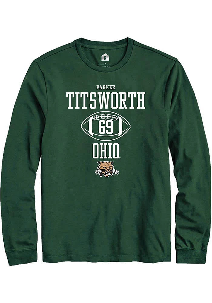 Parker Titsworth Ohio Bobcats Rally NIL Sport Icon Long Sleeve T Shirt