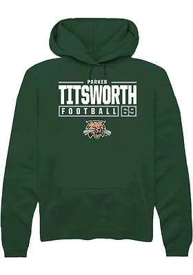 Parker Titsworth Rally Ohio Bobcats Mens NIL Stacked Box Long Sleeve Hoodie