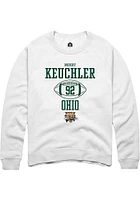 Robert Keuchler Rally Ohio Bobcats Mens NIL Sport Icon Long Sleeve Crew Sweatshirt