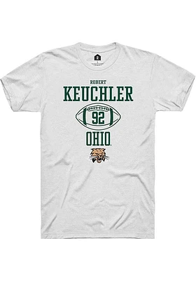 Robert Keuchler Ohio Bobcats Rally NIL Sport Icon Short Sleeve T Shirt