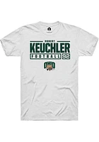 Robert Keuchler Ohio Bobcats Rally NIL Stacked Box Short Sleeve T Shirt