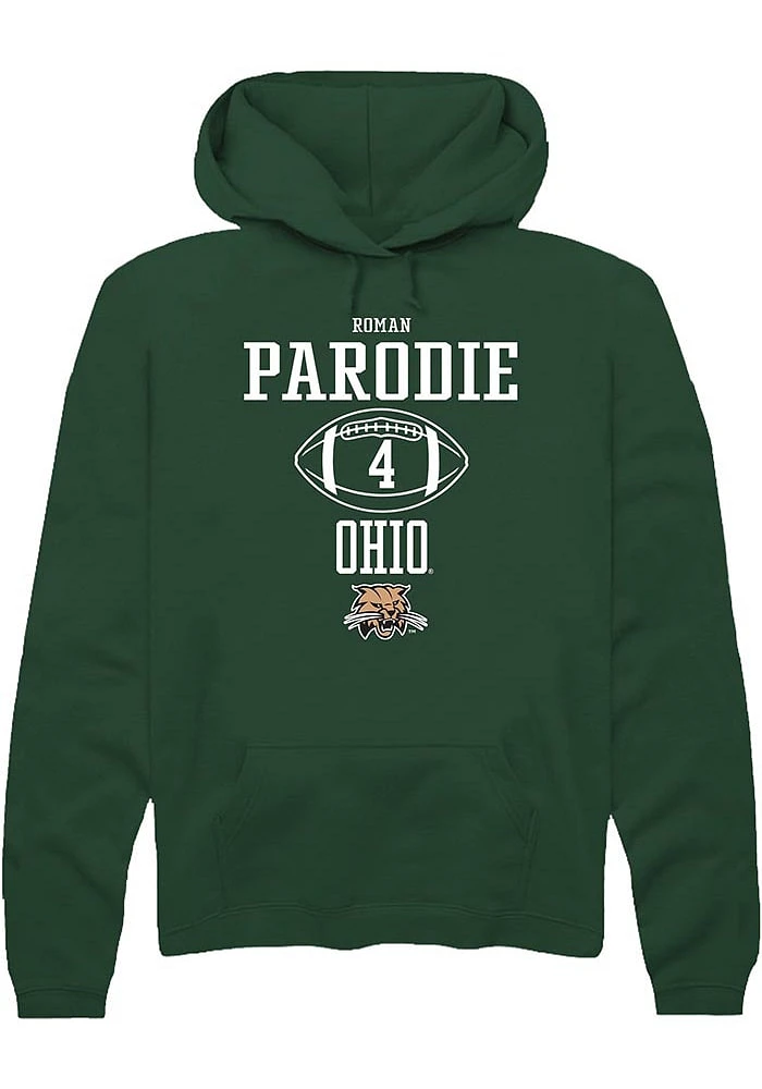 Roman Parodie Rally Ohio Bobcats Mens NIL Sport Icon Long Sleeve Hoodie