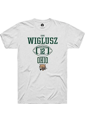 Sam Wiglusz Ohio Bobcats Rally NIL Sport Icon Short Sleeve T Shirt