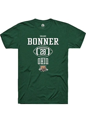 Shane Bonner Ohio Bobcats Rally NIL Sport Icon Short Sleeve T Shirt