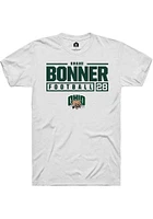 Shane Bonner Ohio Bobcats Rally NIL Stacked Box Short Sleeve T Shirt