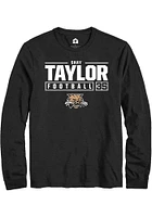 Shay Taylor Ohio Bobcats Rally NIL Stacked Box Long Sleeve T Shirt