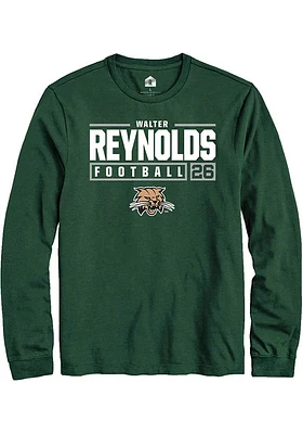 Walter Reynolds Ohio Bobcats Rally NIL Stacked Box Long Sleeve T Shirt