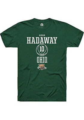 Aidan Hadaway Ohio Bobcats Rally NIL Sport Icon Short Sleeve T Shirt