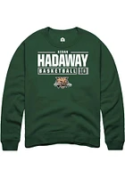 Aidan Hadaway Rally Ohio Bobcats Mens NIL Stacked Box Long Sleeve Crew Sweatshirt