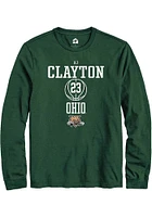 AJ Clayton Ohio Bobcats Rally NIL Sport Icon Long Sleeve T Shirt