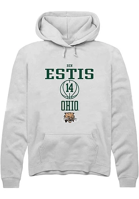 Ben Estis Rally Ohio Bobcats Mens NIL Sport Icon Long Sleeve Hoodie