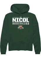 Ben Nicol Rally Ohio Bobcats Mens NIL Stacked Box Long Sleeve Hoodie