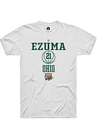 IJ Ezuma Ohio Bobcats Rally NIL Sport Icon Short Sleeve T Shirt