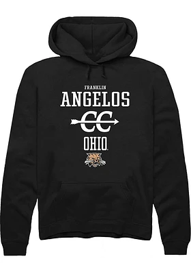 Franklin Angelos Rally Ohio Bobcats Mens NIL Sport Icon Long Sleeve Hoodie