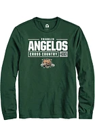 Franklin Angelos Ohio Bobcats Rally NIL Stacked Box Long Sleeve T Shirt