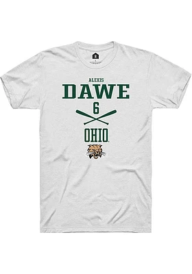 Alexis Dawe Ohio Bobcats Rally NIL Sport Icon Short Sleeve T Shirt