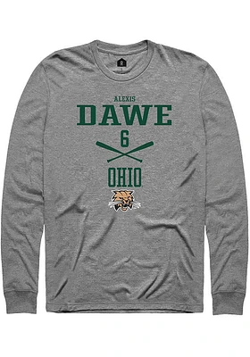 Alexis Dawe Ohio Bobcats Rally NIL Sport Icon Long Sleeve T Shirt