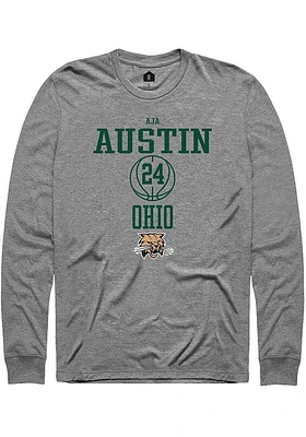 Aja Austin Ohio Bobcats Rally NIL Sport Icon Long Sleeve T Shirt