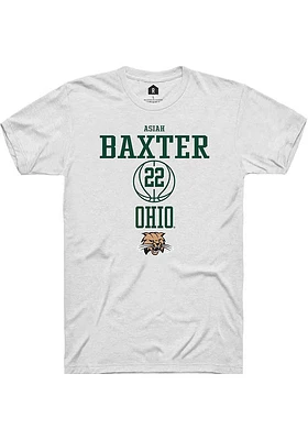 Asiah Baxter Ohio Bobcats Rally NIL Sport Icon Short Sleeve T Shirt