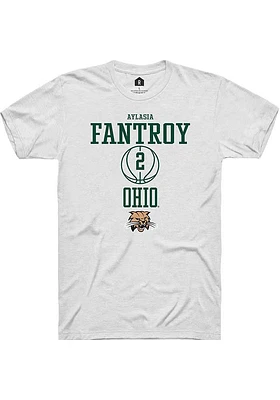 Aylasia Fantroy Ohio Bobcats Rally NIL Sport Icon Short Sleeve T Shirt