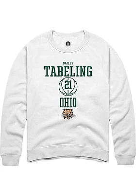 Bailey Tabeling Rally Ohio Bobcats Mens NIL Sport Icon Long Sleeve Crew Sweatshirt