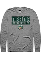 Bailey Tabeling Ohio Bobcats Rally NIL Stacked Box Long Sleeve T Shirt