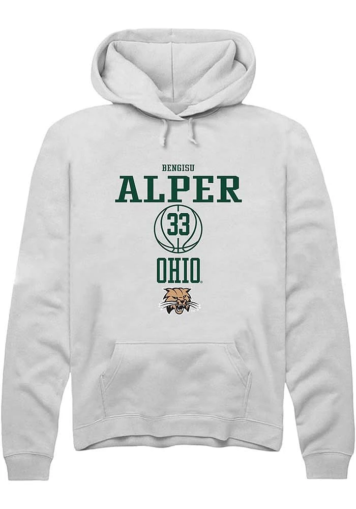 Bengisu Alper Rally Ohio Bobcats Mens NIL Sport Icon Long Sleeve Hoodie