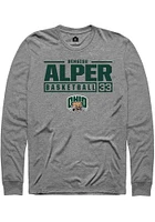 Bengisu Alper Ohio Bobcats Rally NIL Stacked Box Long Sleeve T Shirt