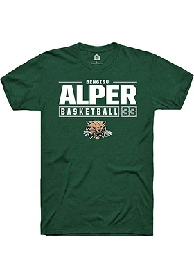 Bengisu Alper Ohio Bobcats Rally NIL Stacked Box Short Sleeve T Shirt