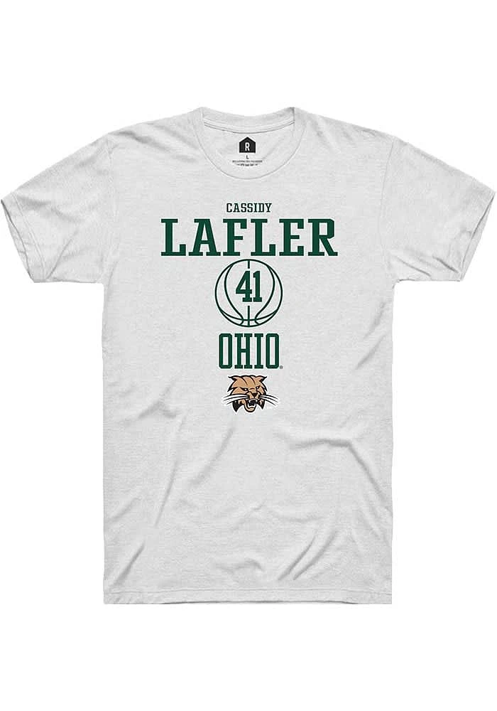 Cassidy Lafler Ohio Bobcats Rally NIL Sport Icon Short Sleeve T Shirt