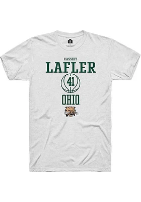 Cassidy Lafler Ohio Bobcats Rally NIL Sport Icon Short Sleeve T Shirt