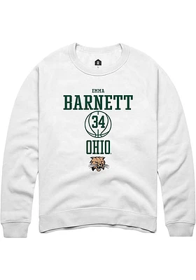 Emma Barnett Rally Ohio Bobcats Mens NIL Sport Icon Long Sleeve Crew Sweatshirt