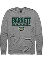 Emma Barnett Ohio Bobcats Rally NIL Stacked Box Long Sleeve T Shirt