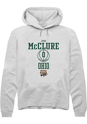 Jaya McClure Rally Ohio Bobcats Mens NIL Sport Icon Long Sleeve Hoodie