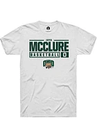 Jaya McClure Ohio Bobcats Rally NIL Stacked Box Short Sleeve T Shirt