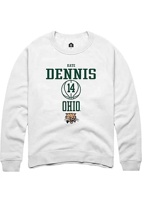 Kate Dennis Rally Ohio Bobcats Mens NIL Sport Icon Long Sleeve Crew Sweatshirt