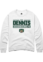 Kate Dennis Rally Ohio Bobcats Mens NIL Stacked Box Long Sleeve Crew Sweatshirt