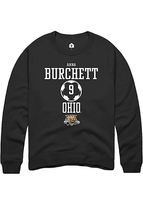 Anna Burchett Rally Ohio Bobcats Mens NIL Sport Icon Long Sleeve Crew Sweatshirt