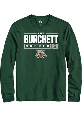 Anna Burchett Ohio Bobcats Rally NIL Stacked Box Long Sleeve T Shirt