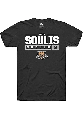 Maia Soulis Ohio Bobcats Rally NIL Stacked Box Short Sleeve T Shirt