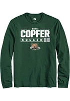 Maria Copfer Ohio Bobcats Rally NIL Stacked Box Long Sleeve T Shirt