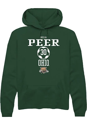 Melia Peer Rally Ohio Bobcats Mens NIL Sport Icon Long Sleeve Hoodie