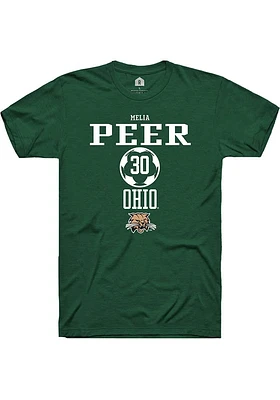 Melia Peer Ohio Bobcats Rally NIL Sport Icon Short Sleeve T Shirt