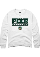 Melia Peer Rally Ohio Bobcats Mens NIL Stacked Box Long Sleeve Crew Sweatshirt